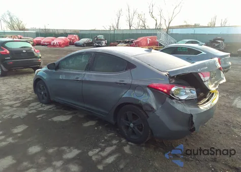 2011 Hyundai Elantra Gls из США, поврежденный, VIN 5NPDH4AE2BH059259